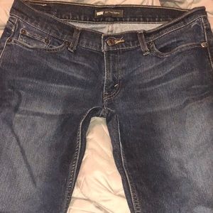 Levi’s skinny dark wash size 11